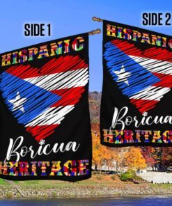 hispanic heritage boricua puerto rico flag tqn1113f 5042