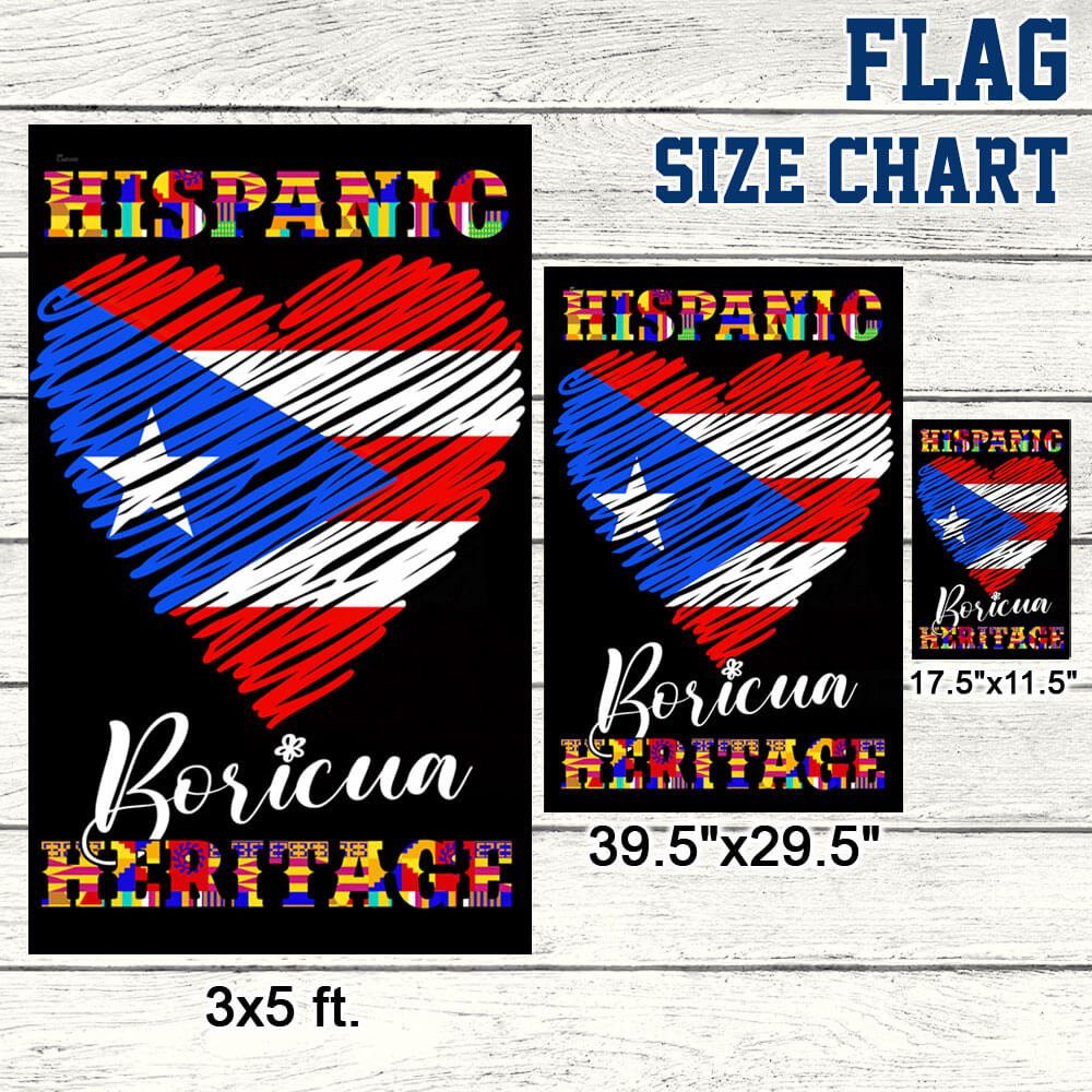 Hispanic Heritage Boricua Puerto Rico Flag TQN1113F - Image 8