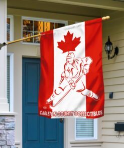 Hockey Canadian Flag TRN1361Fv1