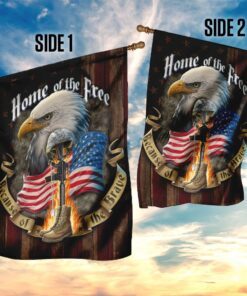 home of the free flag 8468