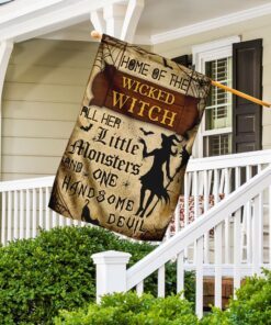 home of the wicked witch flag 3344