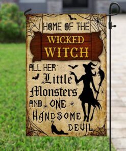 home of the wicked witch flag 8857