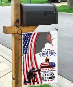 honor fallen heroes memorial flag 3486