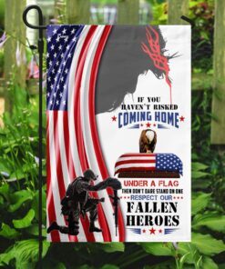 honor fallen heroes memorial flag 4366