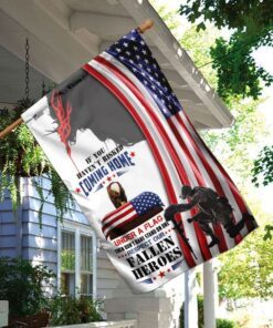 honor fallen heroes memorial flag 5336