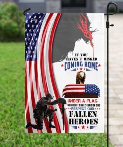 honor fallen heroes memorial flag 7649