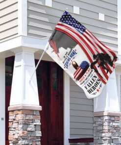 honor fallen heroes memorial flag 8104