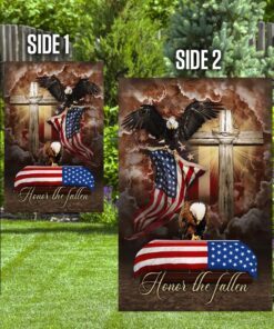 honor the fallen memorial flag 1312