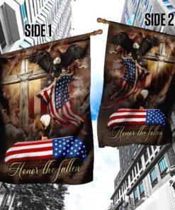 honor the fallen memorial flag 3986