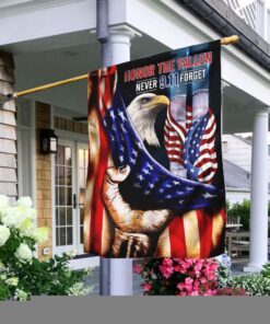 Honor The Fallen Never Forget 9.11 Flag TRL1168F