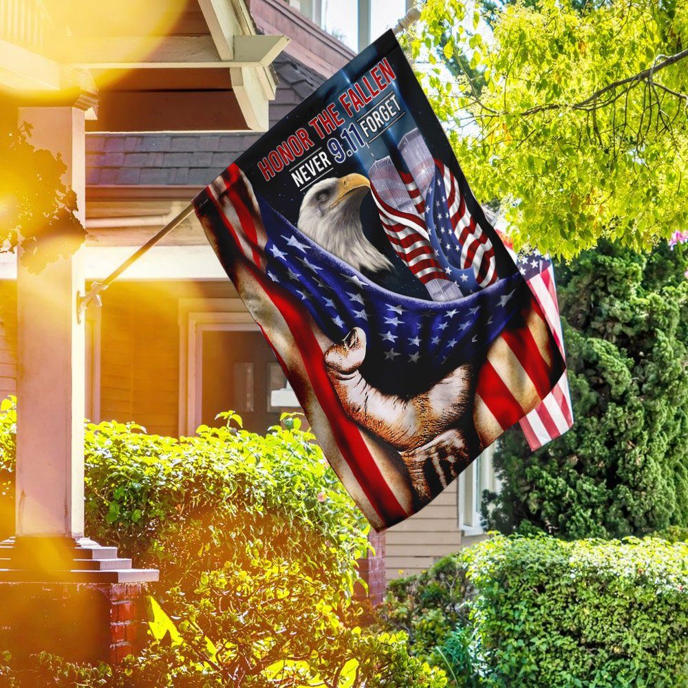 Honor The Fallen Never Forget 9.11 Flag TRL1168F - Image 5
