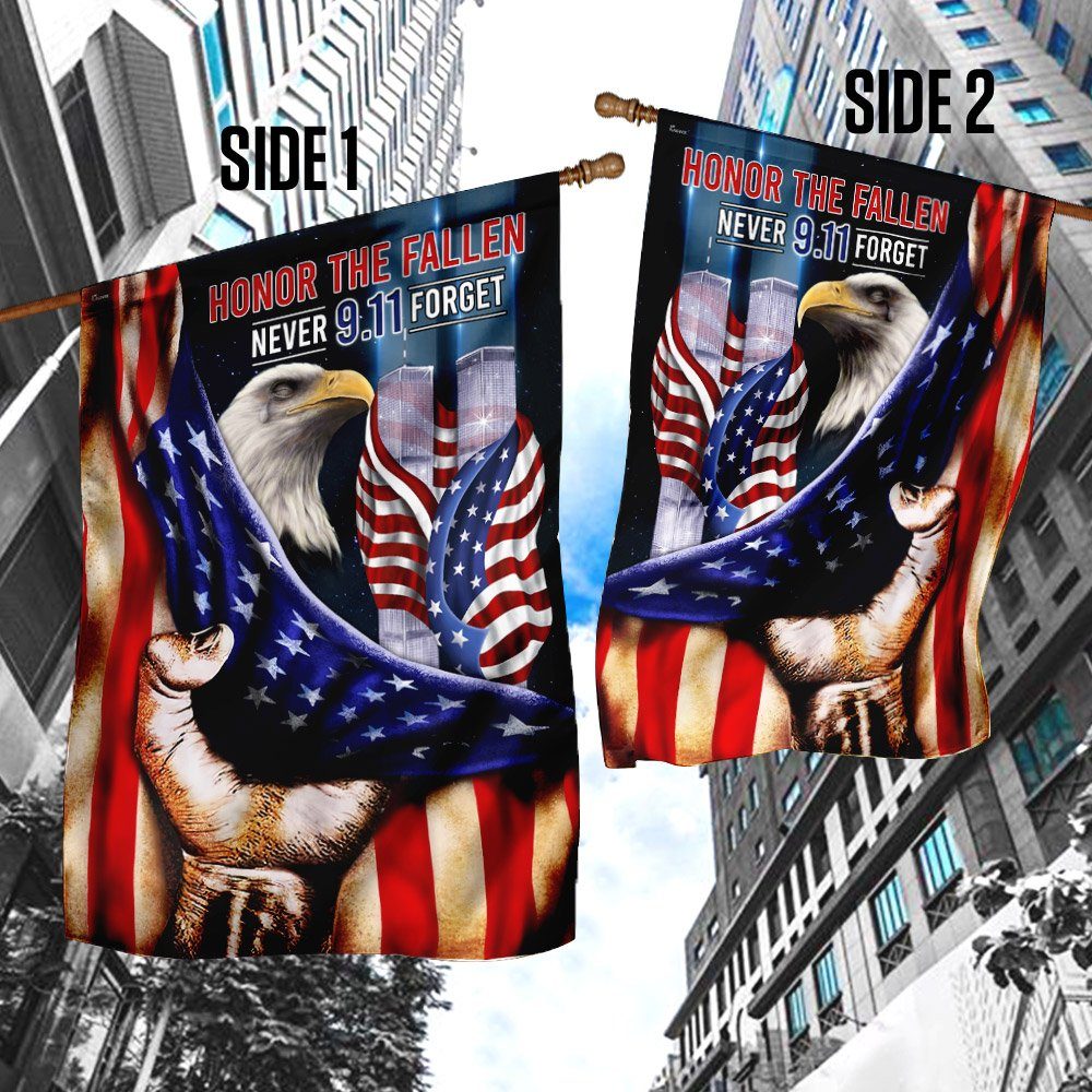 Honor The Fallen Never Forget 9.11 Flag TRL1168F - Image 3