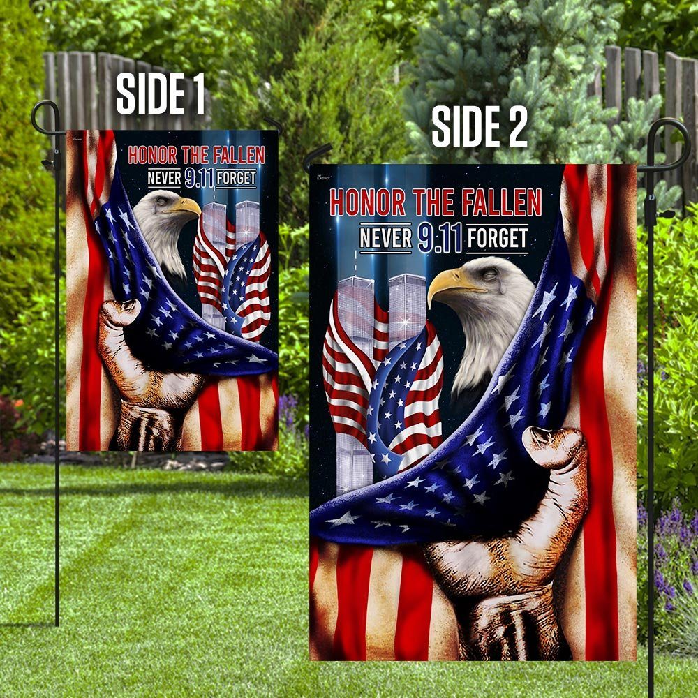 Honor The Fallen Never Forget 9.11 Flag TRL1168F - Image 8