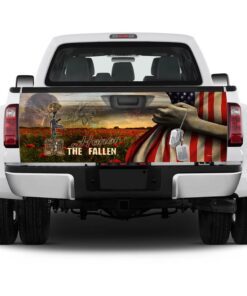 honor the fallen truck tailgate wrap 6760