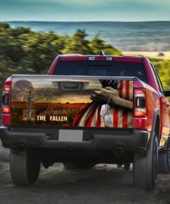 honor the fallen truck tailgate wrap 8786