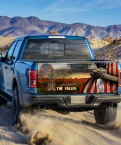 honor the fallen truck tailgate wrap 8986