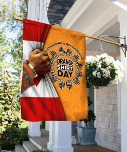 honouring and remembering orange shirt day canada indigenous flag tpt256f 4996