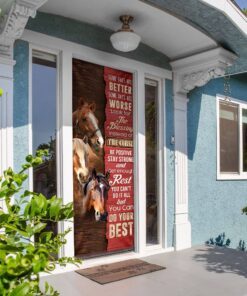 horse. some days are better door cover 2709