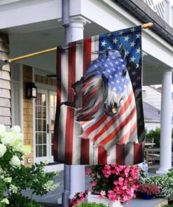 Horse American Flag