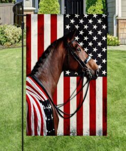 horse american flag lha1999f 4641