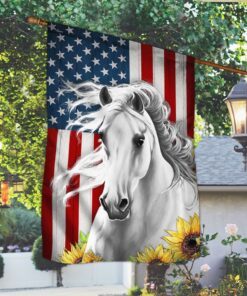 horse american flag mln254f 1251