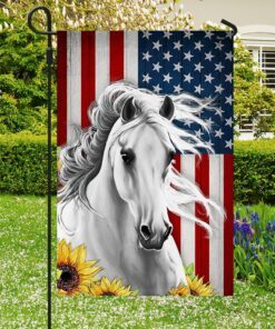 horse american flag mln254f 4261