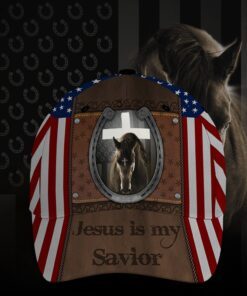 Horse Baseball Cap Jesus Is My Savior BNT288BCv1