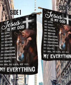 horse flag christian faith, jesus is my everything dbd2848f 7157