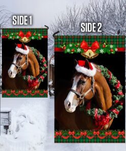 horse flag merry christmas horse flag trl1502f 8899