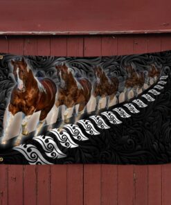 horse grommet flag proud ntb331gf 5327