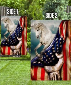 horse independence day, 4th of july flag 4169