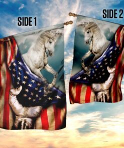 horse independence day, 4th of july flag 6352