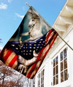 horse independence day, 4th of july flag 8748
