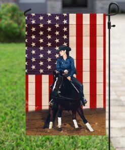 horse racing custom image flag 6112