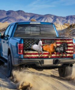 horses truck tailgate decal sticker wrap 5673