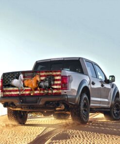 horses truck tailgate decal sticker wrap 7440