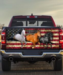 Horses Truck Tailgate Decal Sticker Wrap