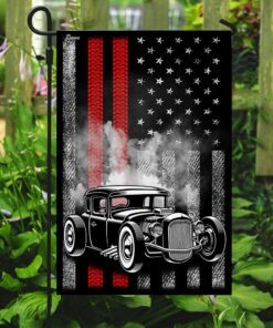 hot rod american u.s. flag 3759