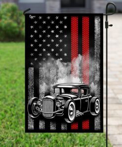 hot rod american u.s. flag 4790