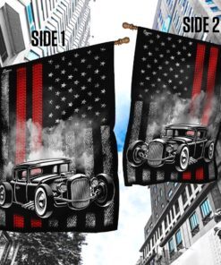 hot rod american u.s. flag 7716