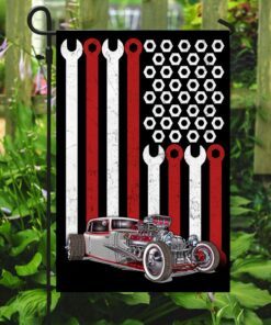 hot rod american us flag 3756