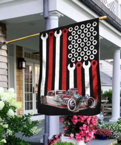 Hot Rod American US Flag