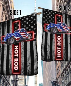 hot rod flag jesus hot rod american flag qtr110fv1 2397