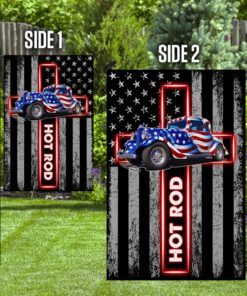 hot rod flag jesus hot rod american flag qtr110fv1 3415