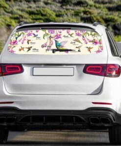 hummingbird. god says you are rear window decal thh2846cd 4279