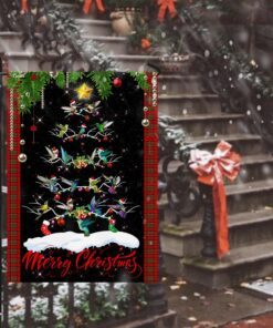 hummingbird christmas tree flag 1883