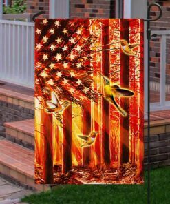 hummingbirds american us flag 4444