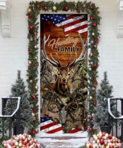 hunting family door cover 2341
