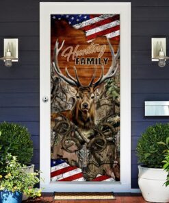 hunting family door cover 4878