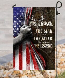 hunting papa flag 7728